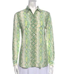 Equipment Reptile Print Button Down